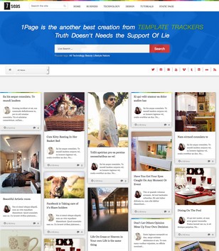 7seas Blog Responsiveblogger template