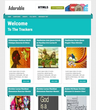 Adorable Responsiveblogger template