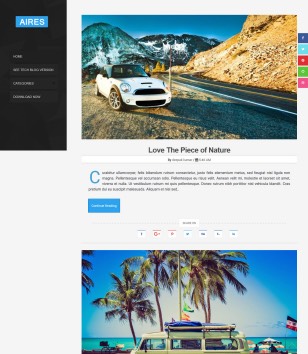 Aires Responsiveblogger template