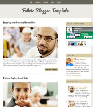 Al Islamiblogger template