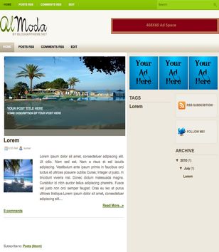Al Modablogger template