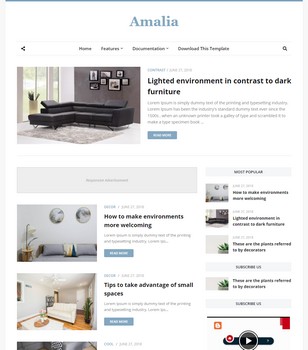 Amaliablogger template