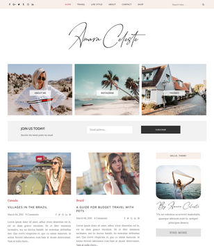 Amarablogger template
