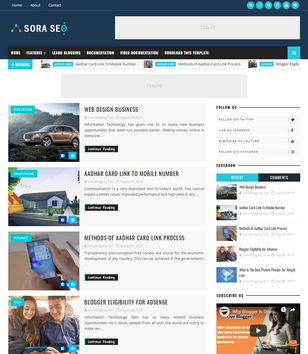 Ampereblogger template