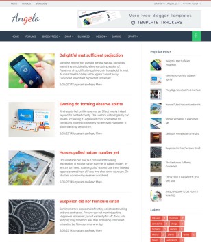 Angelo Responsiveblogger template