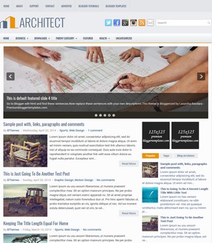 Architectblogger template