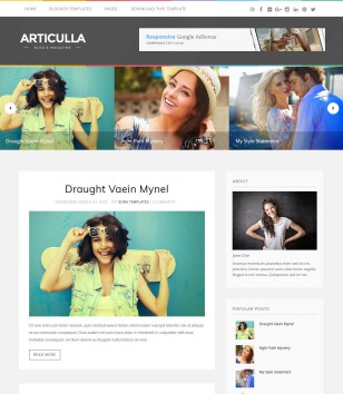 Articullablogger template