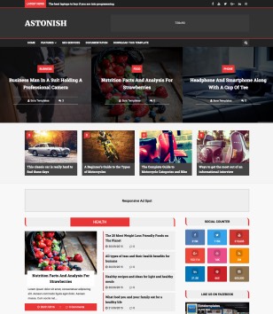 Astonishblogger template