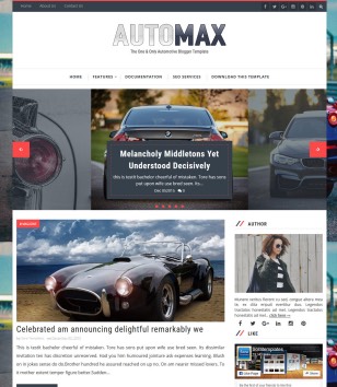 Automaxblogger template
