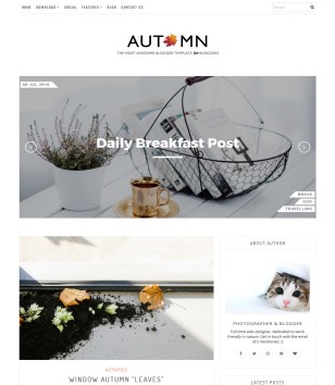 Autumnblogger template