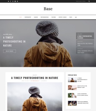 Baseblogger template