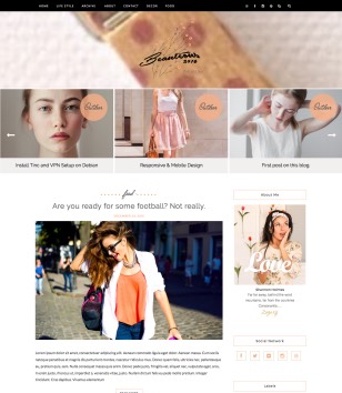 Beauteous Carouselblogger template