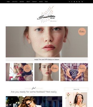 Beauteous Sliderblogger template
