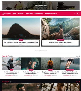 Beautifyblogger template