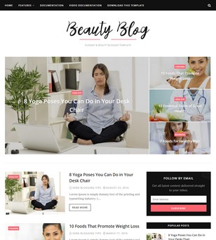 Beauty Blogblogger template