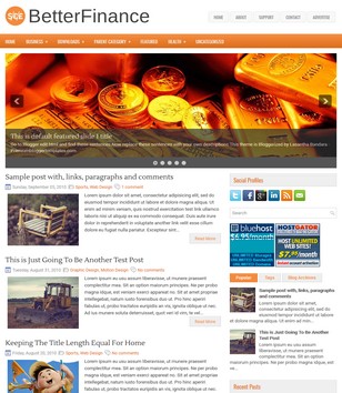 BetterFinanceblogger template