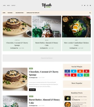 Bfreshblogger template