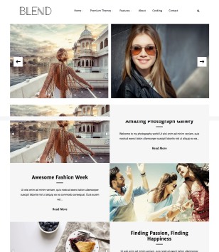 Blendblogger template