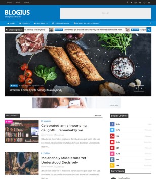 Blogius Blogblogger template
