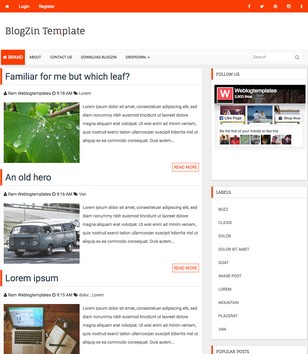 BlogZin Responsiveblogger template