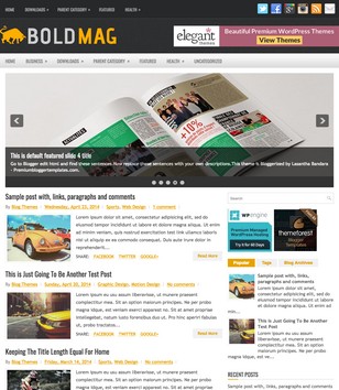 BoldMag Responsiveblogger template