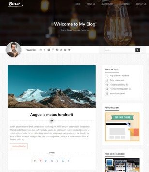 Boxer Responsiveblogger template