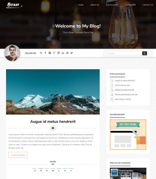 Breaker Responsiveblogger template