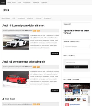 BS3 Responsiveblogger template