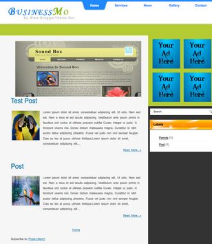 Business MOblogger template