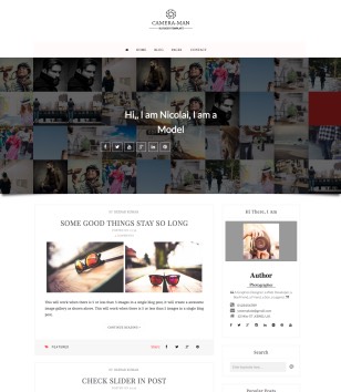 Camera Manblogger template
