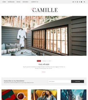 Camilleblogger template