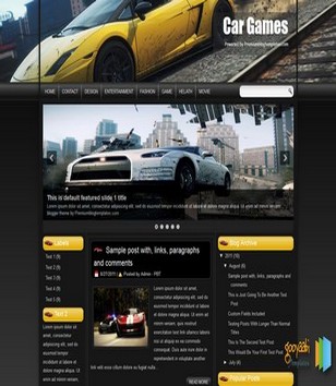 Car Gamesblogger template