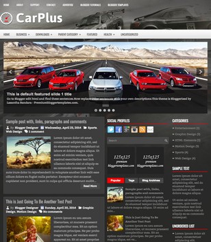 CarPlus Technologyblogger template