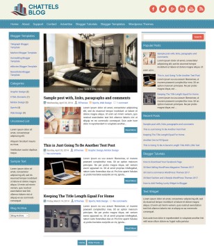 ChattelsBlog Blueblogger template