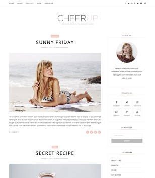 Cheerup Cleanblogger template