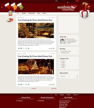 Christmas v1.1blogger template