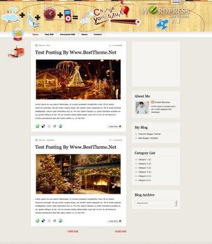 Christmas v2.2blogger template