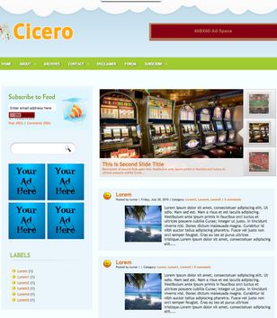 Ciceroblogger template