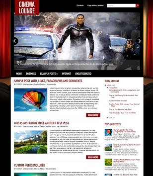 CinemaLoungeblogger template