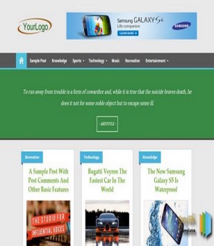 Clicker Responsiveblogger template