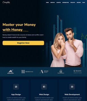 Couplesblogger template