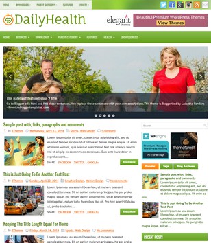 DailyHealth Greenblogger template