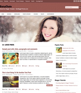 DaisyChainblogger template