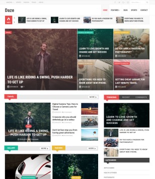 Dazeblogger template