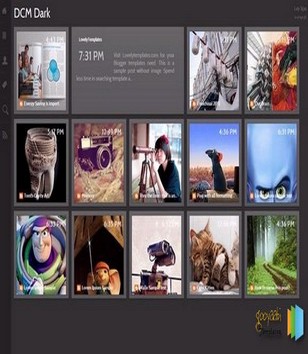 Dcm Dark Responsiveblogger template