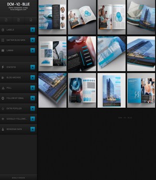 DCM V2 Blue Responsiveblogger template