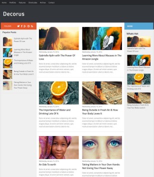 Decorus Responsiveblogger template