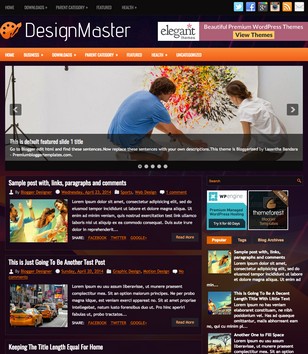 DesignMasterblogger template