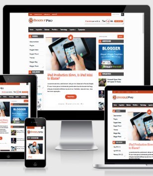 Doodle Pro Responsiveblogger template