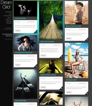 Dream Grid Responsiveblogger template
